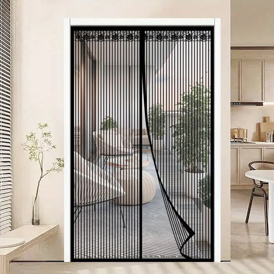 🦟 Hold skadedyr ute – monteres på 2 minutter! Dørgardinen av magnetisk netting! 🚪✨