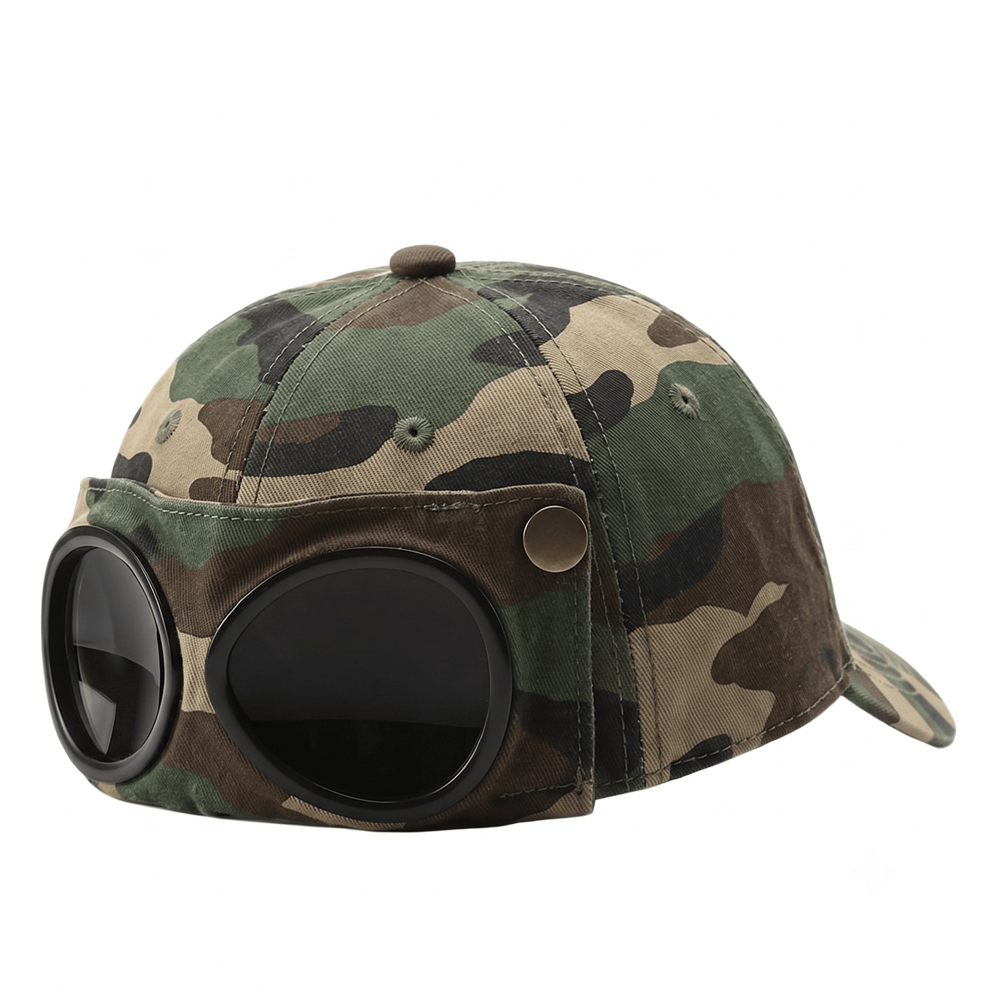 𤣠Baseballcaps i pilotstil â Unikt design med brillepaneler og vintagedetaljer! đ§˘â¨
