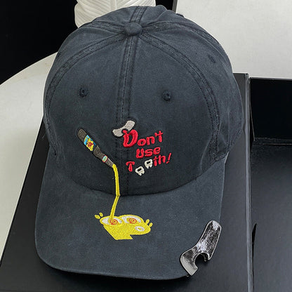🧢 Baseballcap med innebygd flaskeåpner: Friluftshatt med solskjerm og flaskeåpner! 🍻✨