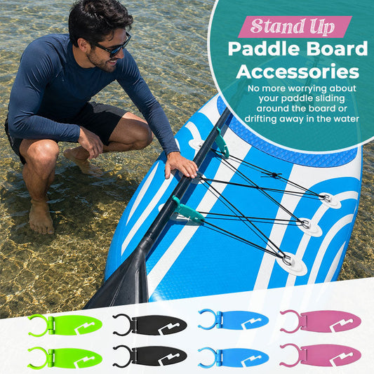 🧘‍♀️ Håndfri padleholder til SUP: Sikker festeklemme til dekkskinnen! 🚣