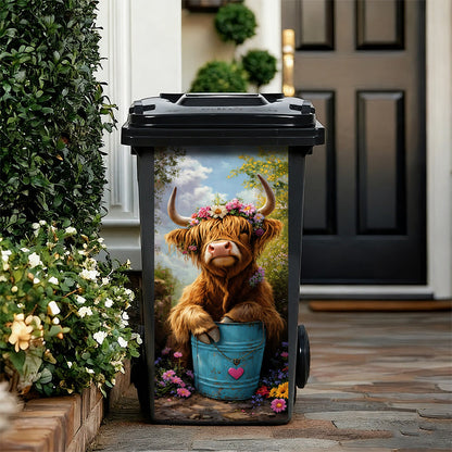 🐮Gjør den stygge søppelkassen din om til søt hagekunst! ✨