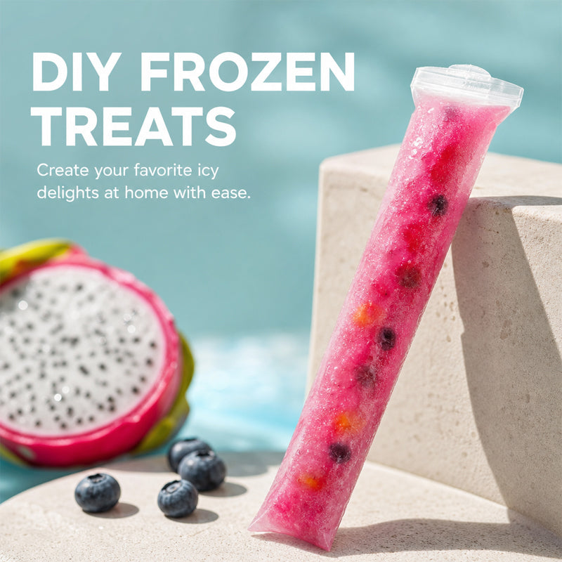 🍦 DIY Glede-Engangs Ispinneposer med Selvtettende Lukking 🧊☀️