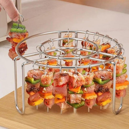 Nyt perfekt sprø og saftige kebaber fra luftfritøren din! 🍢✨