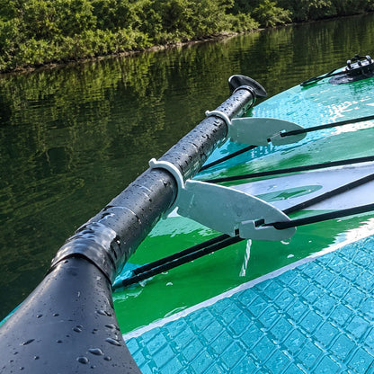 🧘‍♀️ Håndfri padleholder til SUP: Sikker festeklemme til dekkskinnen! 🚣