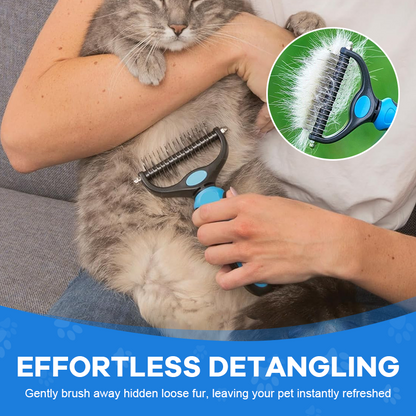 🐶 Smertefri kam for fjerning av floker hos kjæledyr: Sikker flokkfjerner som ikke skraper! 🐈