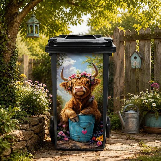 🐮Gjør den stygge søppelkassen din om til søt hagekunst! ✨