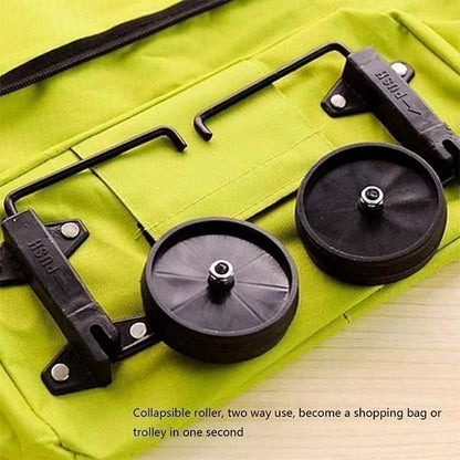 🔥 Tilbud du ikke må gå glipp av: 40 % rabatt på 🧳 2-i-1 sammenleggbar handlepose🛒