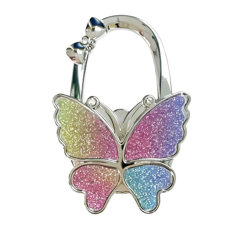 🦋Butterfly sammenleggbar veskekrok – Stil og renslighet for enhver anledning! ✨
