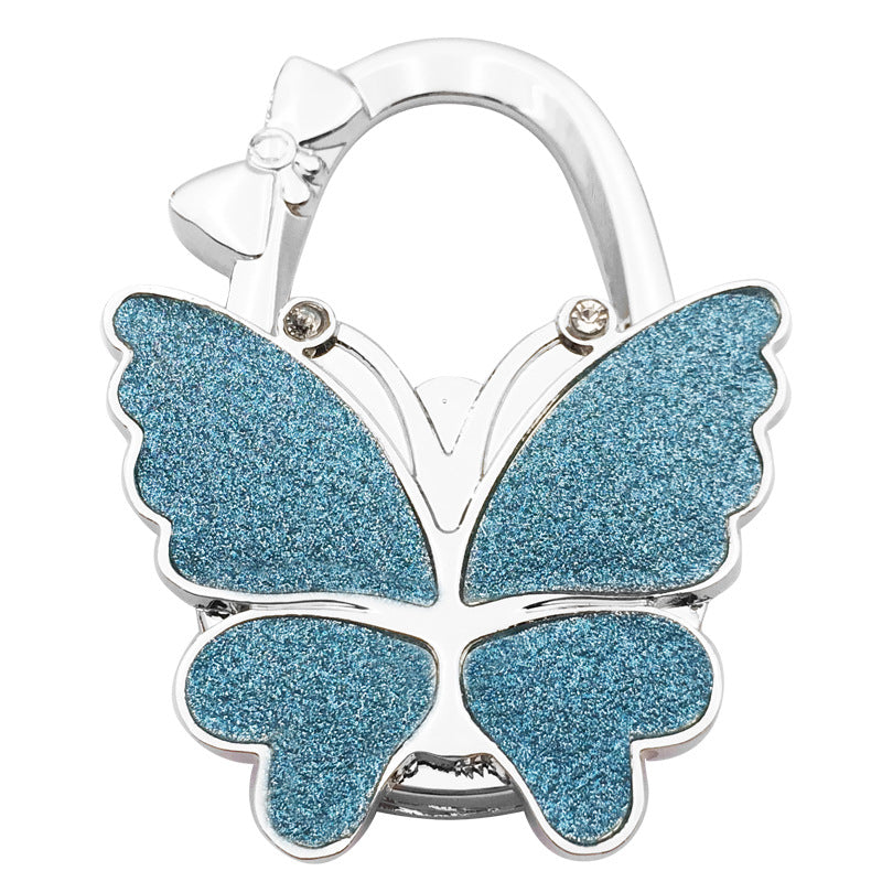 🦋Butterfly sammenleggbar veskekrok – Stil og renslighet for enhver anledning! ✨