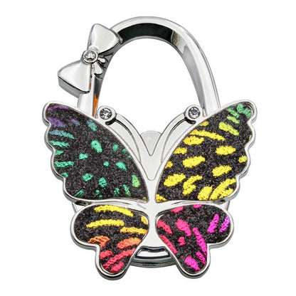 🦋Butterfly sammenleggbar veskekrok – Stil og renslighet for enhver anledning! ✨