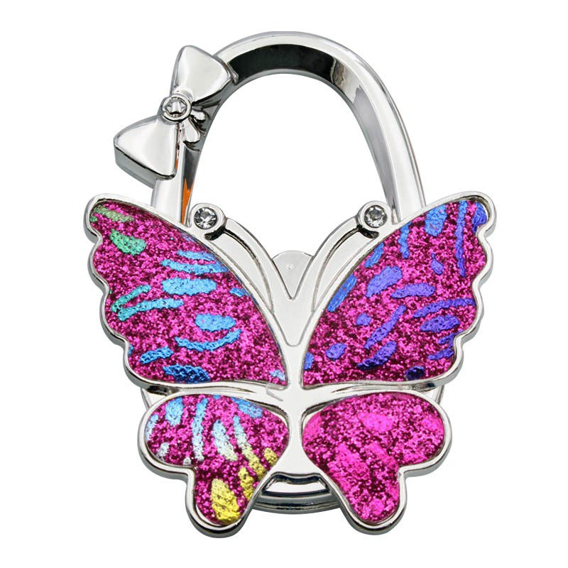 🦋Butterfly sammenleggbar veskekrok – Stil og renslighet for enhver anledning! ✨