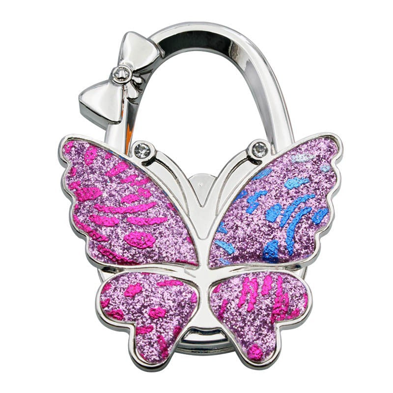 🦋Butterfly sammenleggbar veskekrok – Stil og renslighet for enhver anledning! ✨