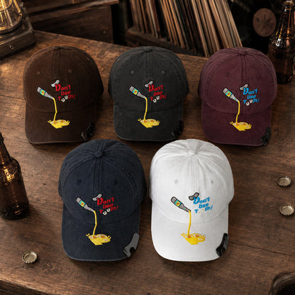 🧢 Baseballcap med innebygd flaskeåpner: Friluftshatt med solskjerm og flaskeåpner! 🍻✨