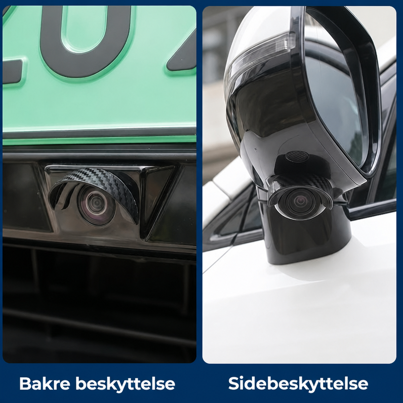 🚗🌧️ Vanntett regnskjerm for ryggekamera — klart syn selv i vått vær