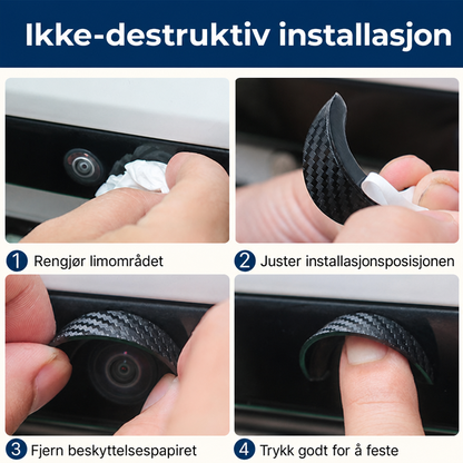 🚗🌧️ Vanntett regnskjerm for ryggekamera — klart syn selv i vått vær