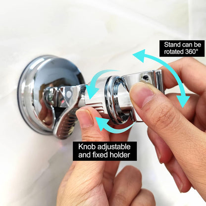✨Installer dusjhodet akkurat der du vil ha det, uten å bore! 🚿