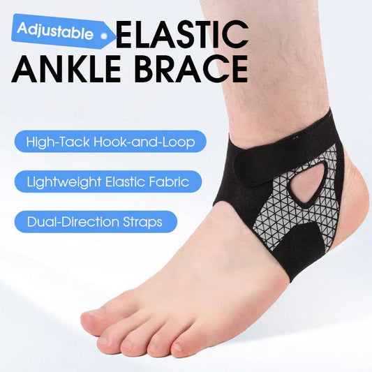 ⏳40 % RABATT i dag ⏰ Justerbar elastisk ankelstøtte 🦶 Komfortabel støtte for sport, gange og daglig bruk