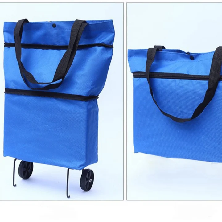 🔥 Tilbud du ikke må gå glipp av: 40 % rabatt på 🧳 2-i-1 sammenleggbar handlepose🛒