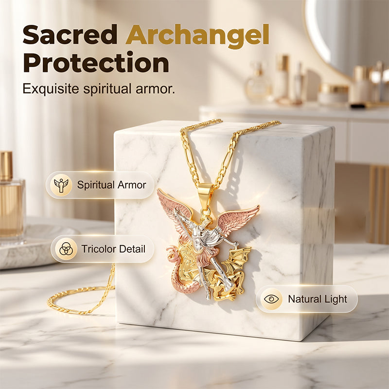 ⏰Trefarget engelbeskyttelsesanhengshalskjede🪽📿